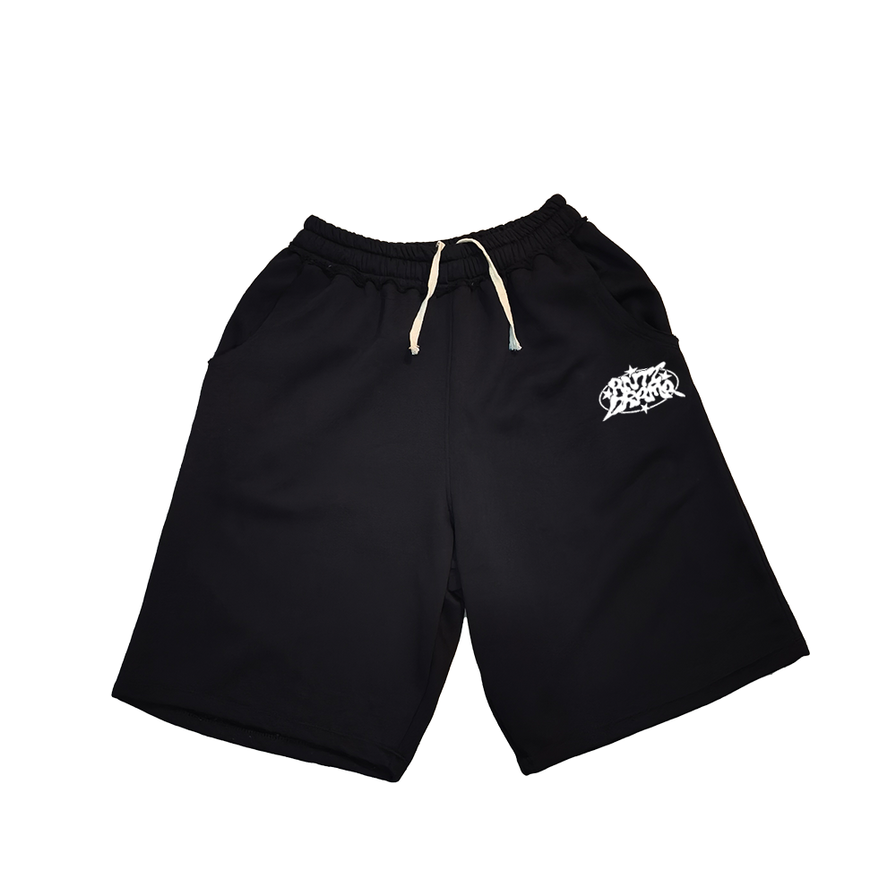 CYPHER BAGGY SWEAT SHORTS (BLACK)