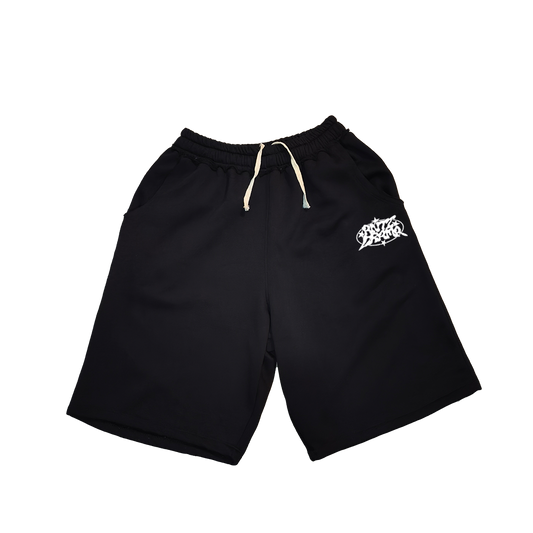 CYPHER BAGGY SWEAT SHORTS (BLACK)