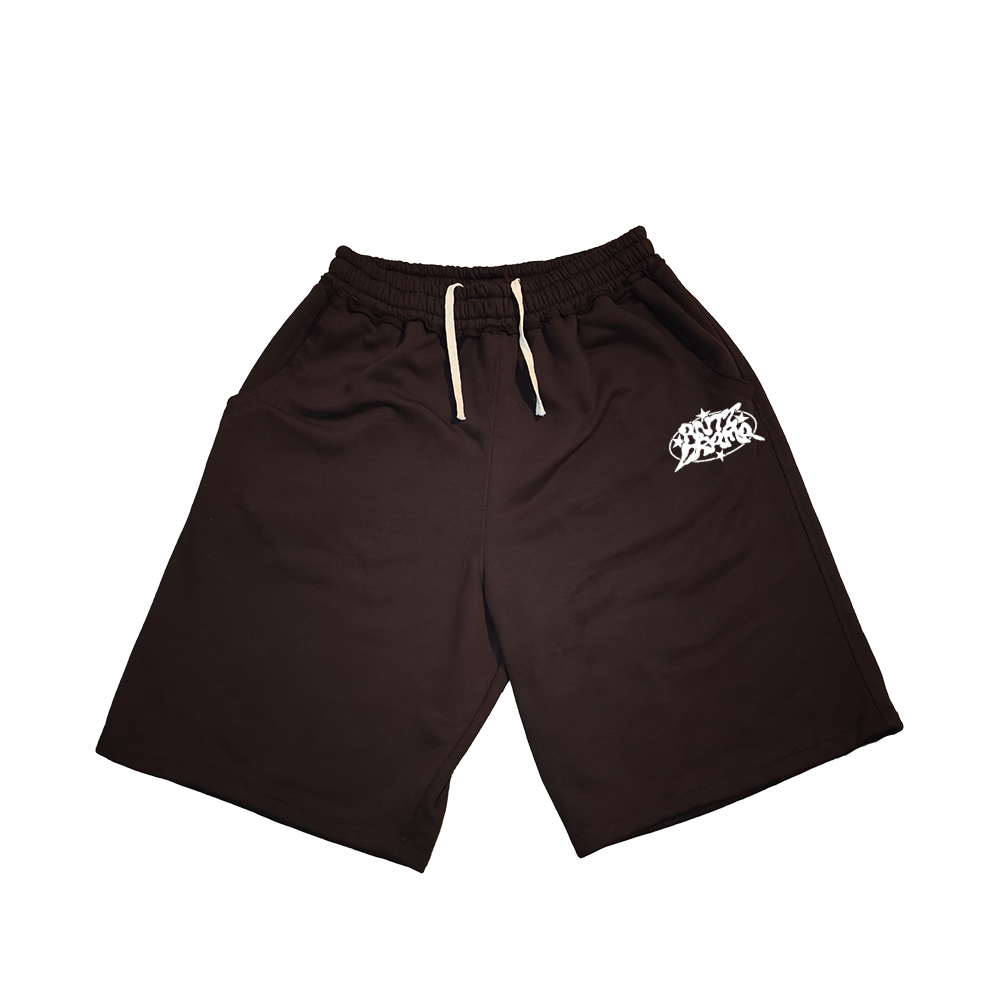 CYPHER BAGGY SWEAT SHORTS (C. BROWN)