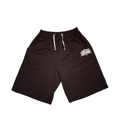 CYPHER BAGGY SWEAT SHORTS (C. BROWN)